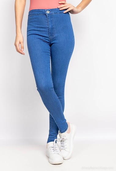 Wholesaler Girl Vivi - High waisted jeans