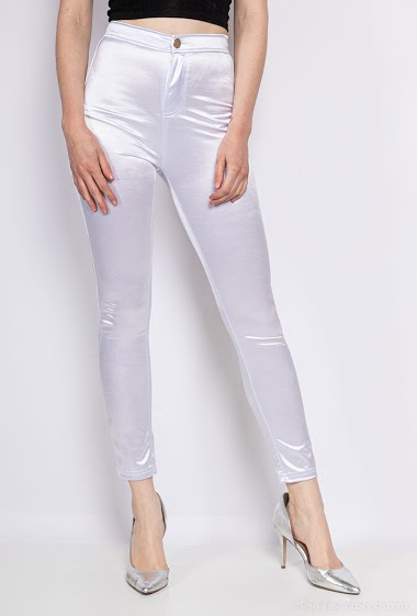Wholesaler Girl Vivi - High waist pants in satin