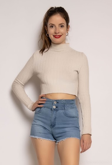 Großhändler Girl Vivi - Jeans-Shorts