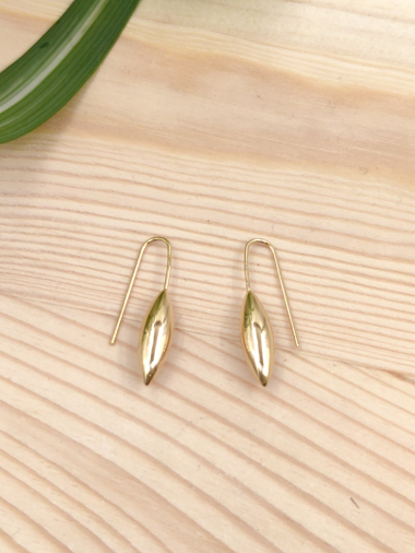Wholesaler Glam Chic - Small Creole earring in stainless steel