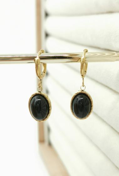 Wholesaler Glam Chic - Natural stone earrings