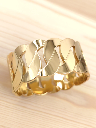 Wholesaler Glam Chic - Stainless steel bangle bracelet