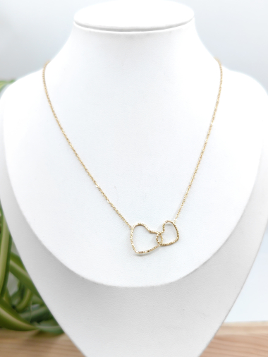 Wholesaler Glam Chic - Stainless steel heart necklace