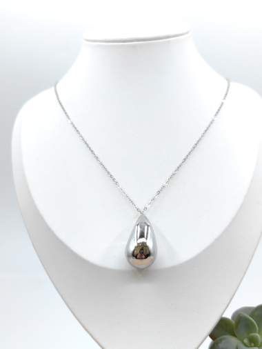 Wholesaler Glam Chic - Stainless steel drop necklace