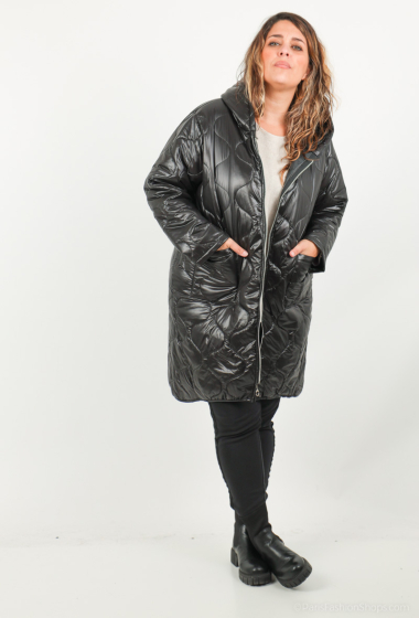 Wholesaler Go pomelo GT - Fur hooded coat