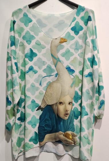Wholesaler Go Pomelo - Printed sweater Tess