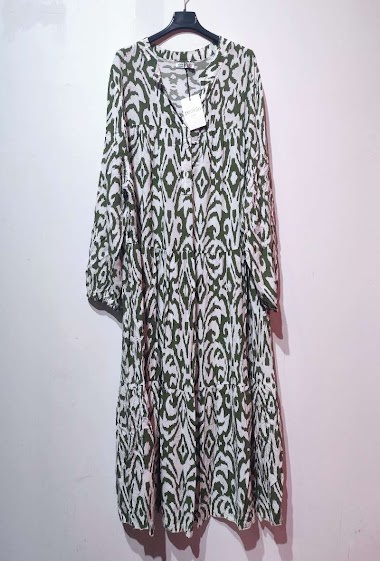 Wholesaler Go Pomelo - Printed shirt dress