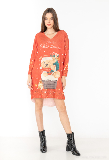 Wholesaler Go Pomelo - Printed sweater dress