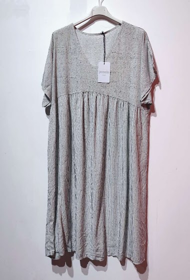 Wholesaler Pomelo - Striped dress