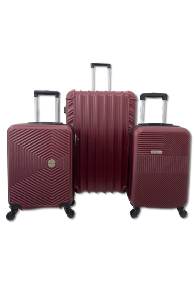 Wholesaler GOBLIN - Set of 3 Rigid ABS Suitcases