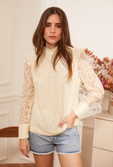 Wholesalers Golden Live - Lace blouse
