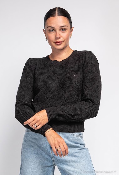 Großhändler Golden Live - Cable knit sweater
