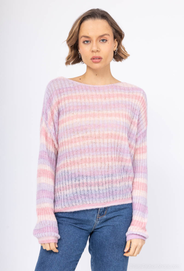 Wholesaler Golden Live - Tie n dye alpaca sweater
