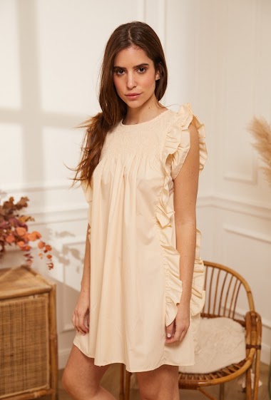 Wholesalers Golden Live - Dress with ruffles