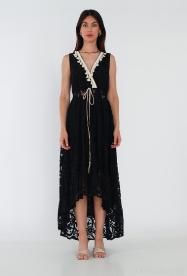 Wholesaler Golden Live - Asymmetrical bohemian lace dress