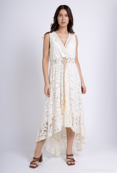 Wholesaler Golden Live - Asymmetrical bohemian lace dress