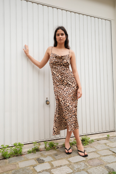 Wholesaler Golden Live - Flowing leopard dress
