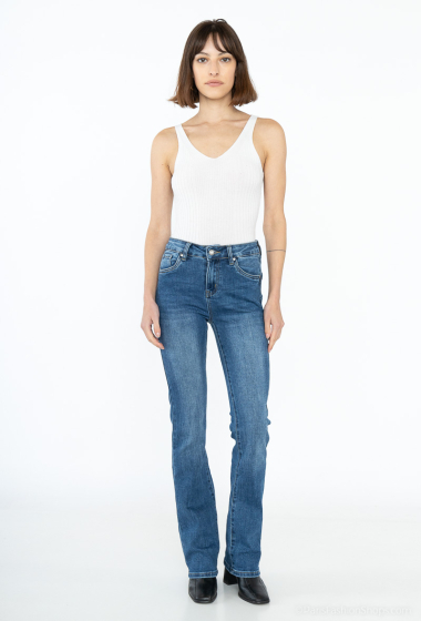 Wholesaler Goodies - Push Up Flared Jeans