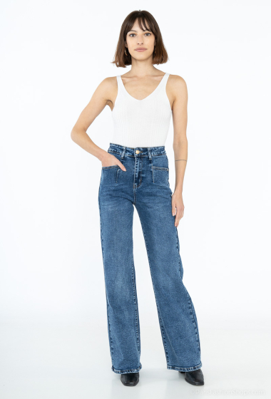 Großhändler Goodies - Jeans mit weitem Bein