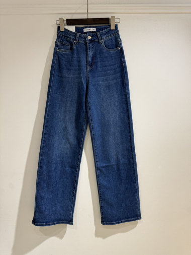 Mayorista Goodies - jeans elásticos con pernera ancha y talle alto