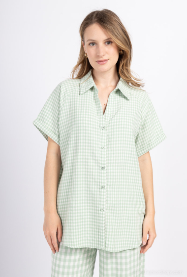Wholesaler Graciela Paris - Gingham check shirt