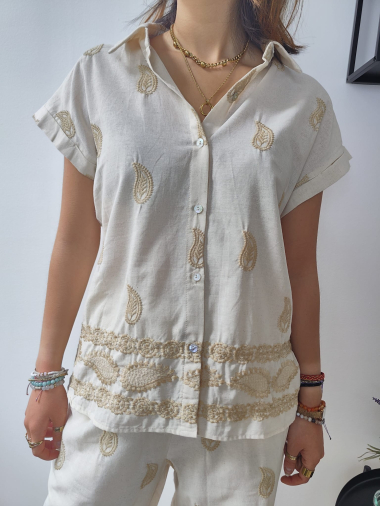 Wholesaler Graciela Paris - Embroidered shirt