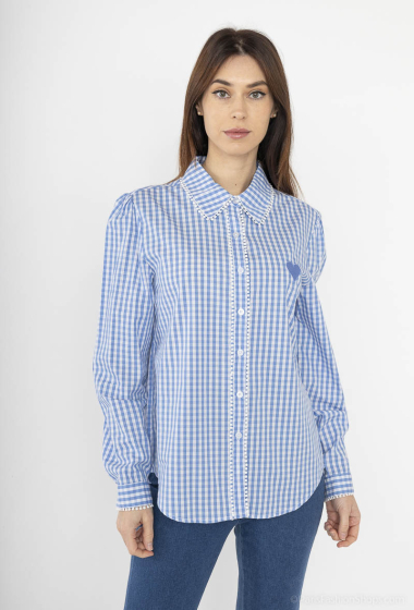 Wholesaler Graciela Paris - Gingham cotton shirt