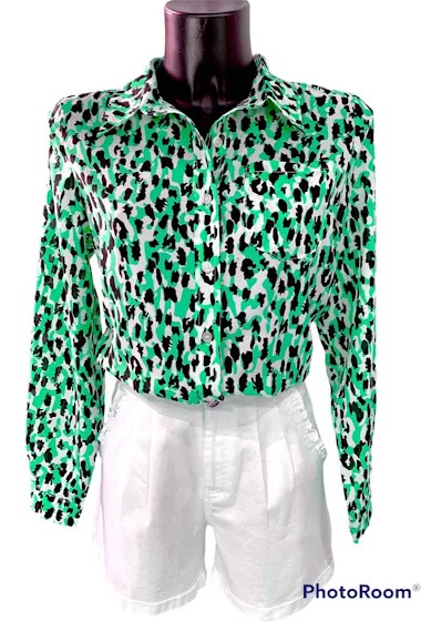 Wholesaler Graciela Paris - Leopard printed blouse