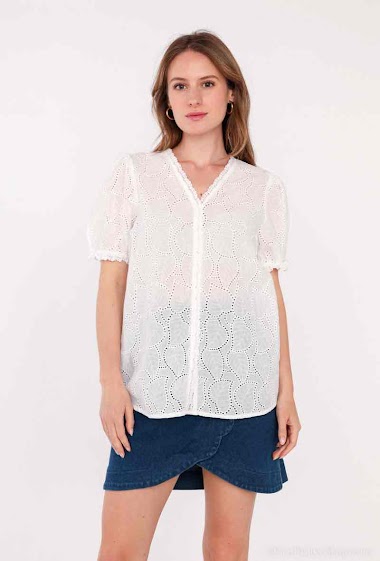 Wholesaler Graciela Paris - Puffy short-sleeved shirt