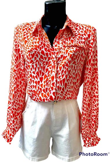Wholesaler Graciela Paris - Hearts fluid blouses