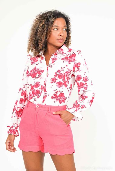 Großhändler Graciela Paris - Floral fluid blouses