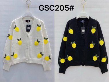 Wholesaler Graciela Paris - Lemon patterned vest