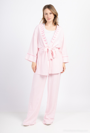 Wholesaler Graciela Paris - Flowy kimono style cardigan