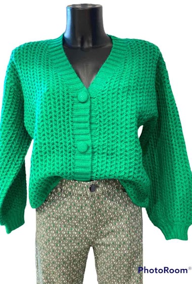 Großhändler Graciela Paris - Chunky knit cardigan