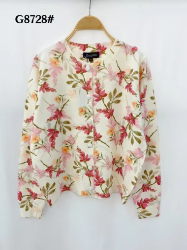 Wholesaler Graciela Paris - Floral pattern vest