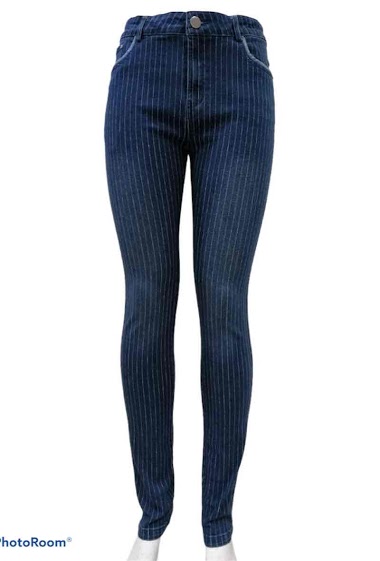 Großhändler Graciela Paris - Striped stretch jeans