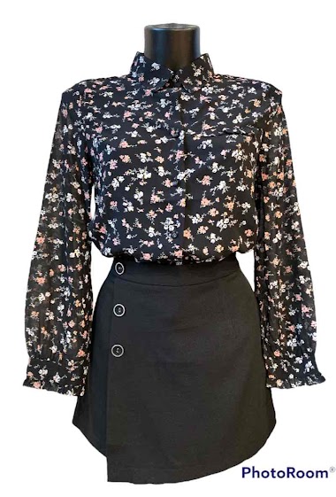 Wholesalers Graciela Paris - Asymmetrical short skirt
