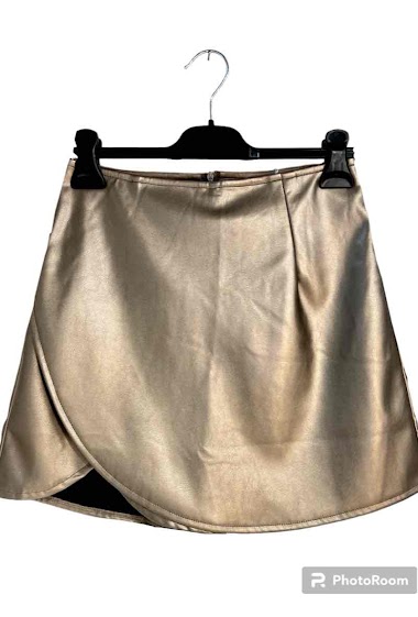 Wholesaler Graciela Paris - Faux leather short skirt