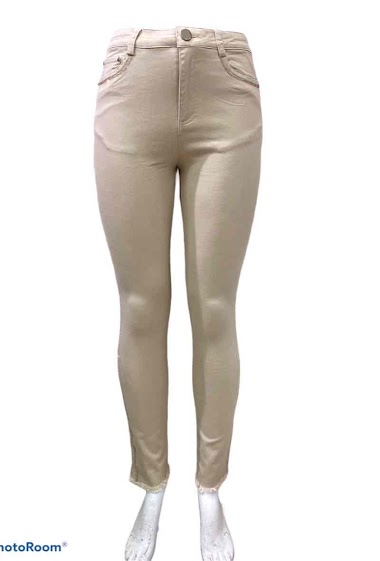 Grossiste Graciela Paris - Pantalon coton stretch