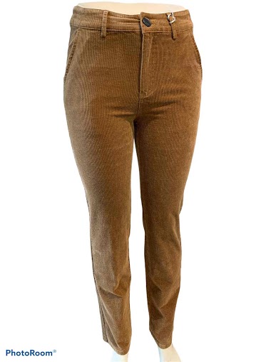 Wholesaler Graciela Paris - Straight corduroy pants