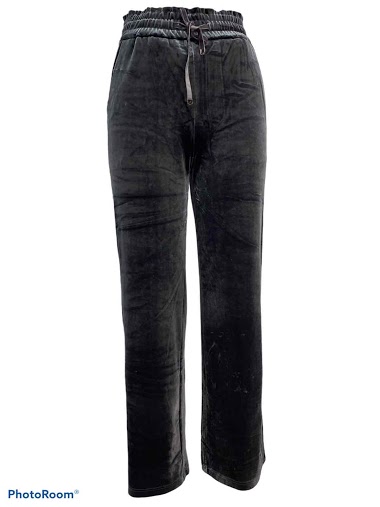 Wholesaler Graciela Paris - Wide velvet trousers