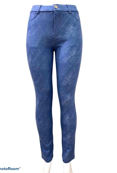 Wholesaler Graciela Paris - suede Printed stretch pants