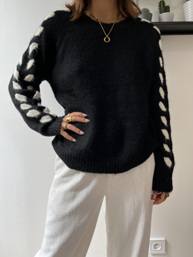 Wholesaler Graciela Paris - Sweater with sleeve details