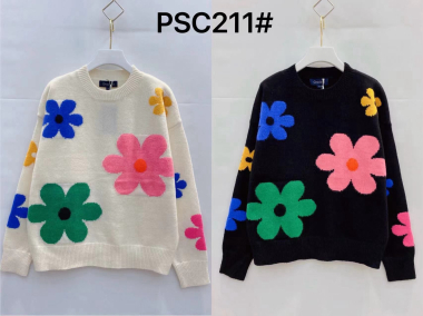 Wholesaler Graciela Paris - Sweater with flower print
