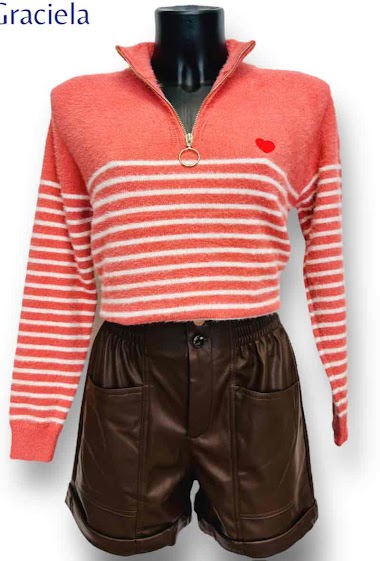Wholesaler Graciela Paris - Soft sailor sweater