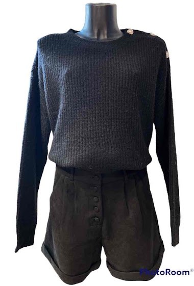 Mayorista Graciela Paris - 3-buton knit sweater