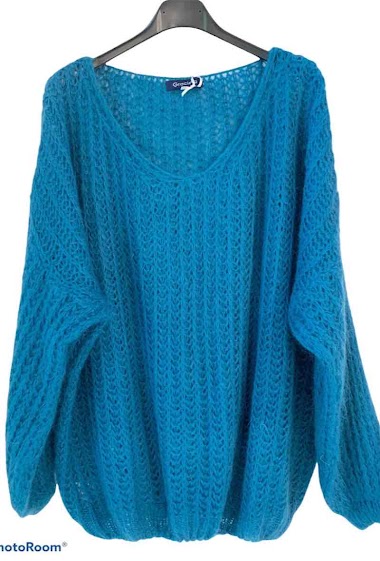 Wholesaler Graciela Paris - Oversized light knit sweater