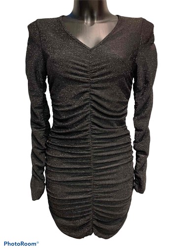 Wholesaler Graciela Paris - Shiny lurex short dress