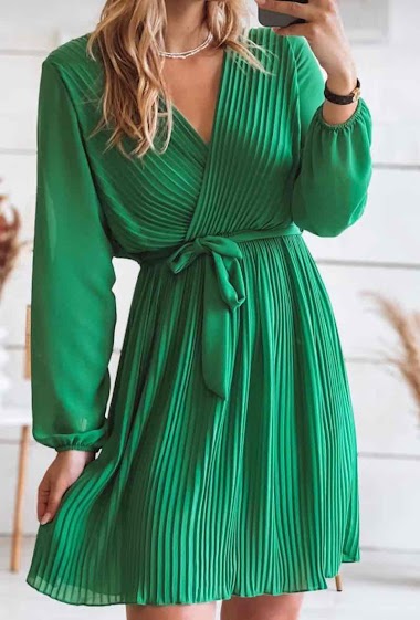 Wholesaler Graciela Paris - Short pleated dress