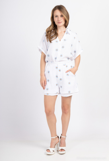Wholesaler Graciela Paris - Floral cotton shorts
